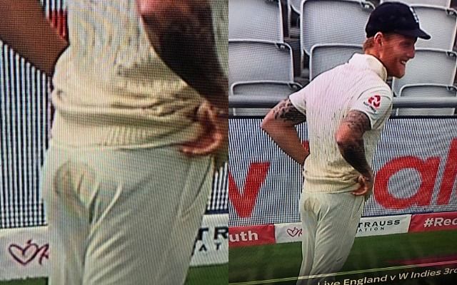 Ben Stokes clarifies the reason behind 'brown stain' on his trousers